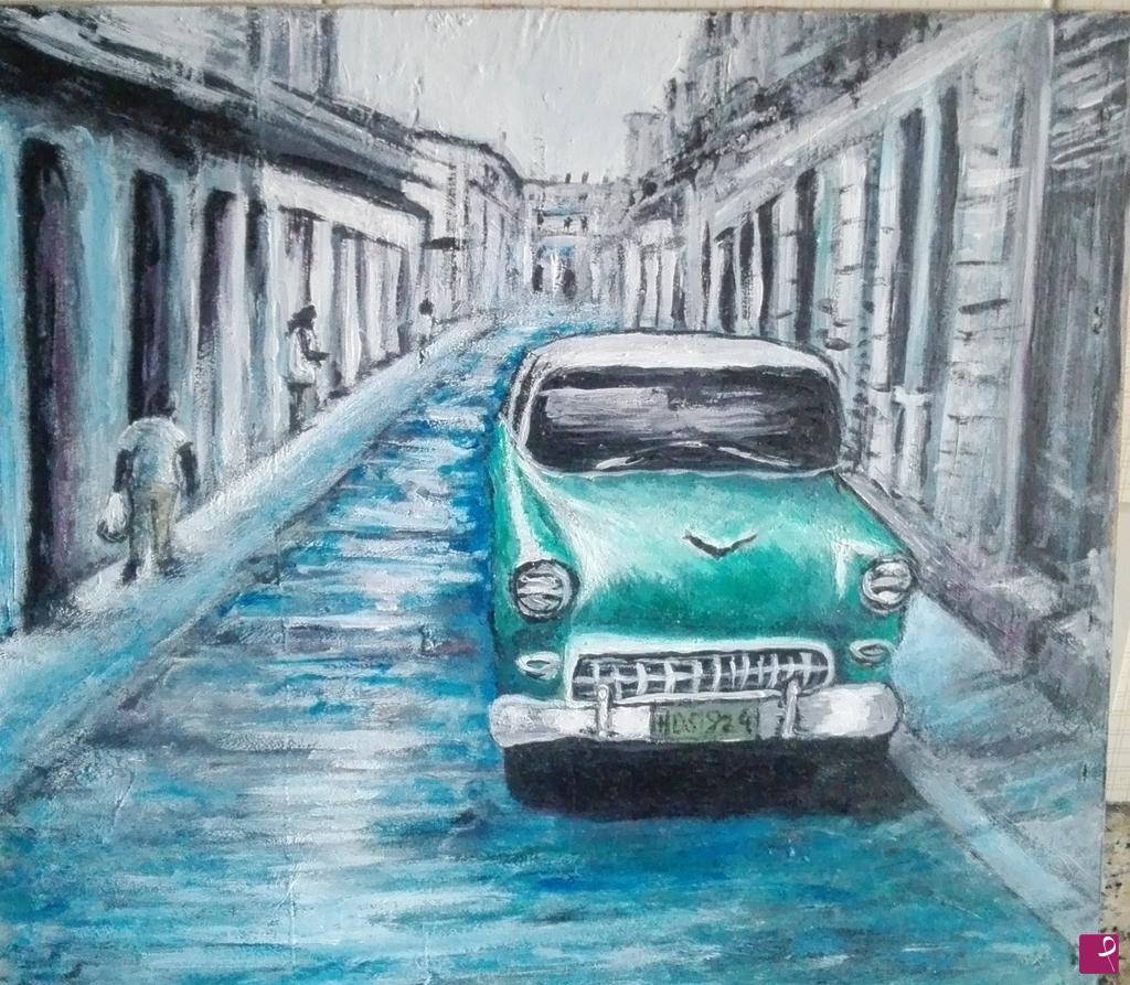quadri in vendita online - Strade di cuba