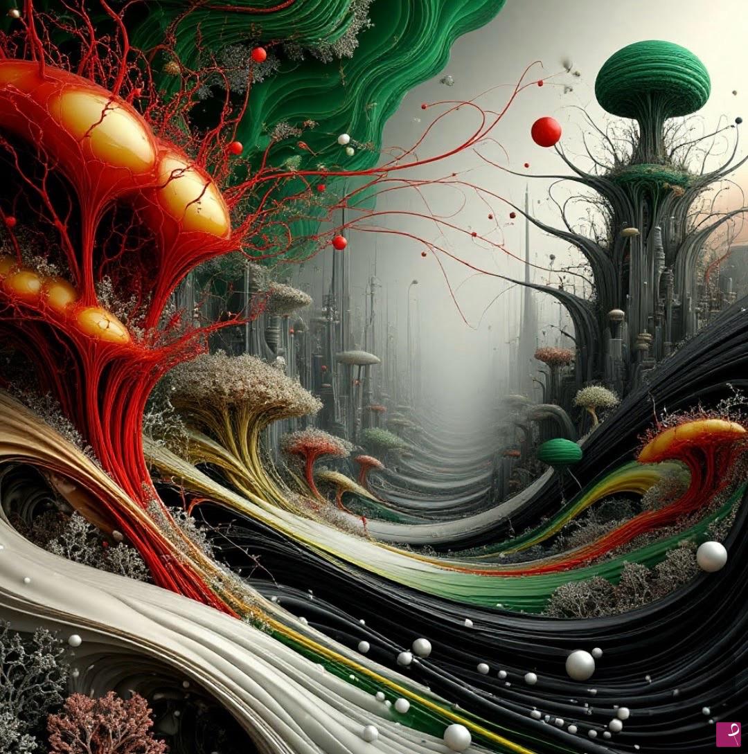 quadri in vendita online - Strange Forest