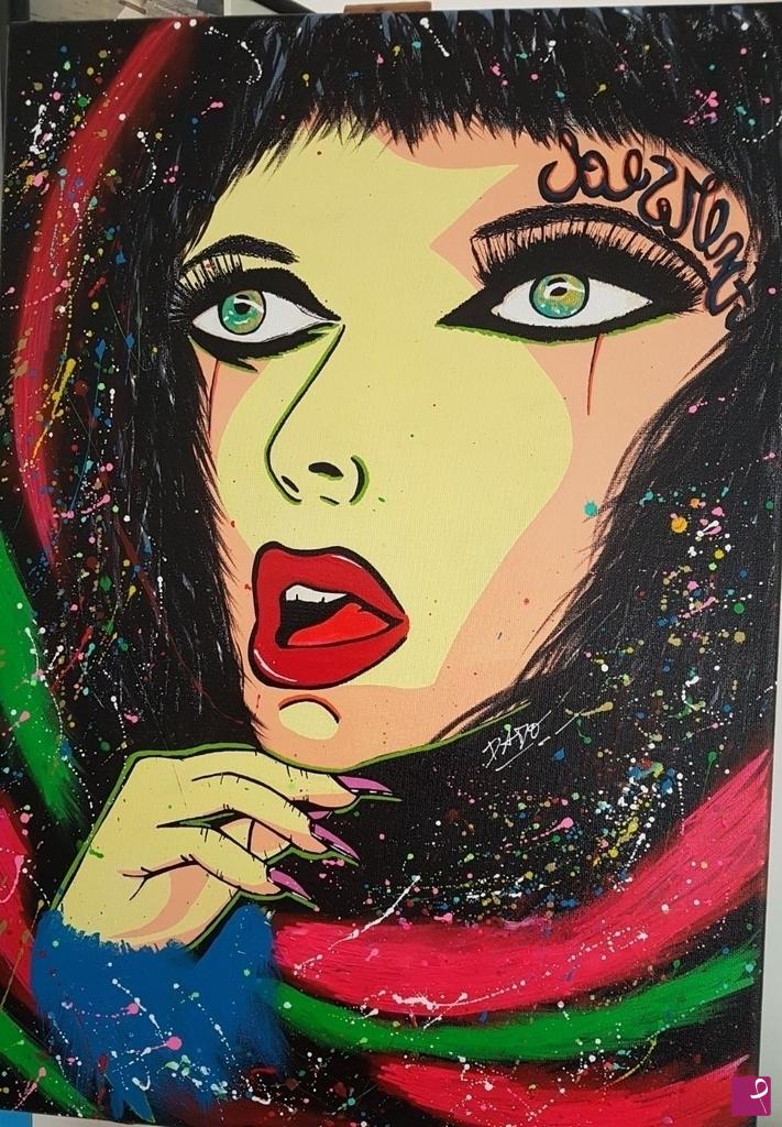 quadri in vendita online - Strange girl