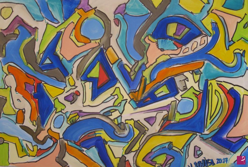 quadri in vendita online - Stravinsky spring 150 x 100 su tela 2017
