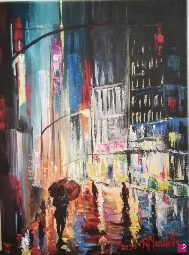 quadri in vendita online -  " STREET OF NEW YORK "