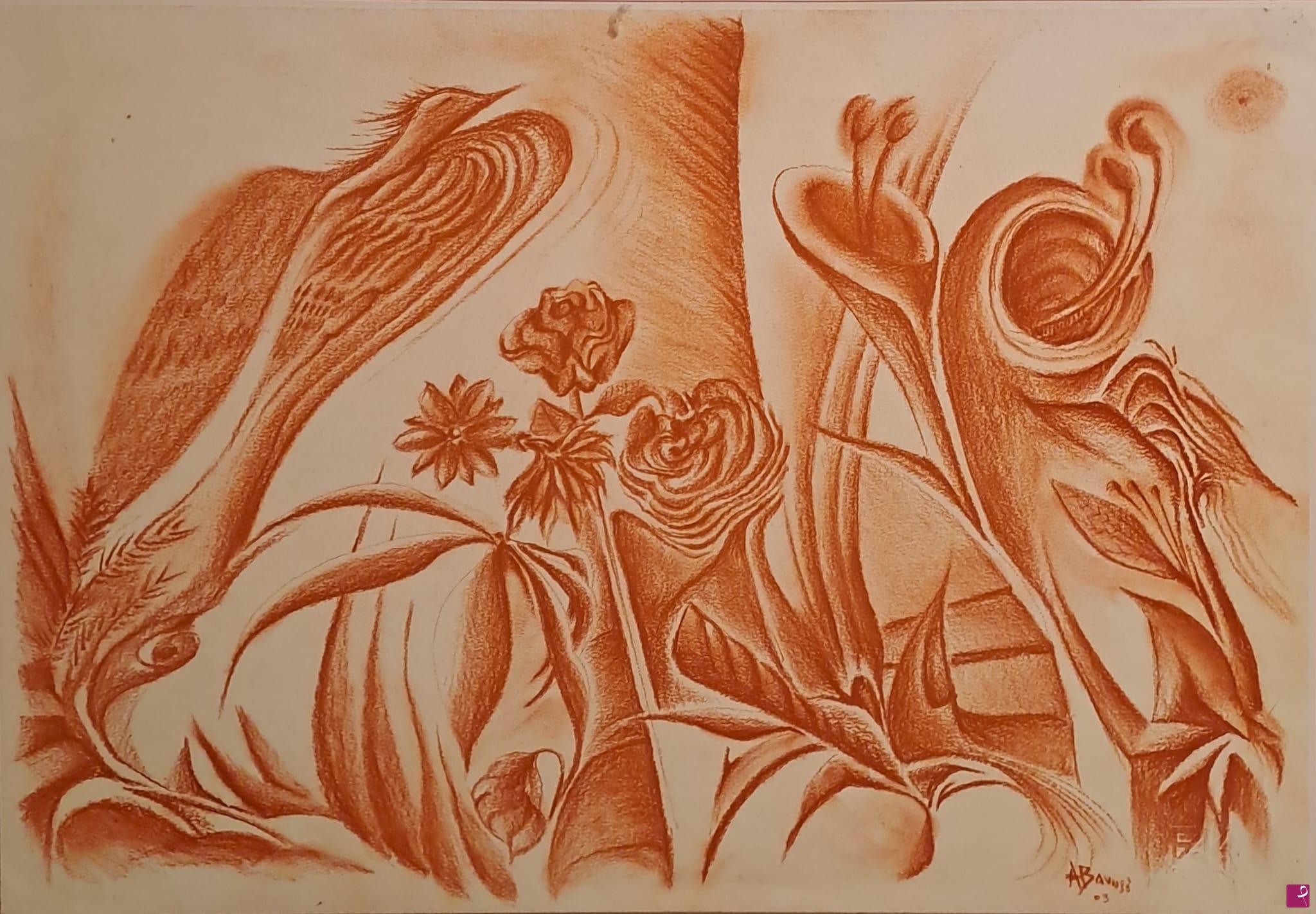 quadri in vendita online - Strelitzia (uccello del Paradiso)