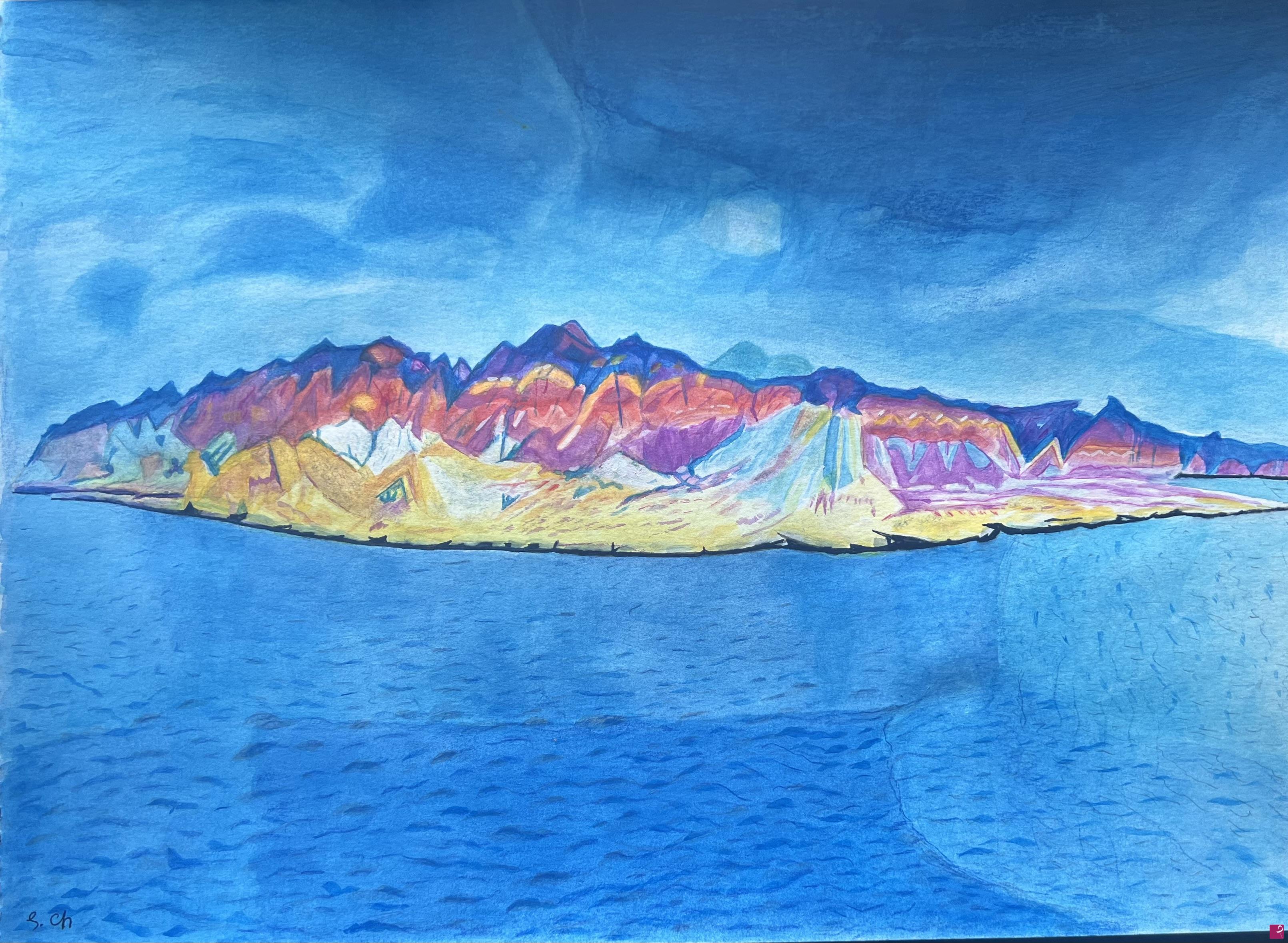 quadri in vendita online - Striking Landscape