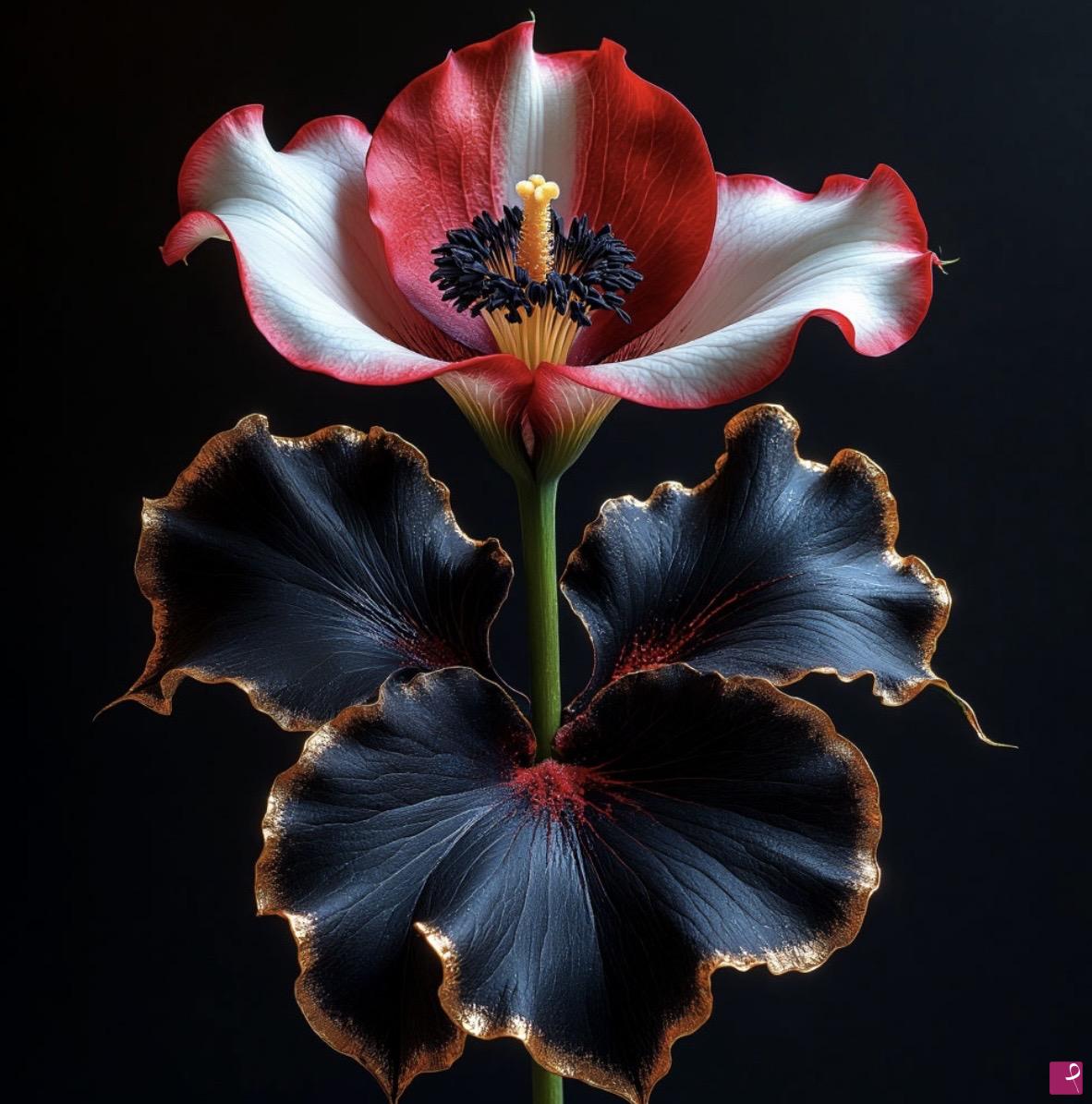 quadri in vendita online - Strong beautiful flower 