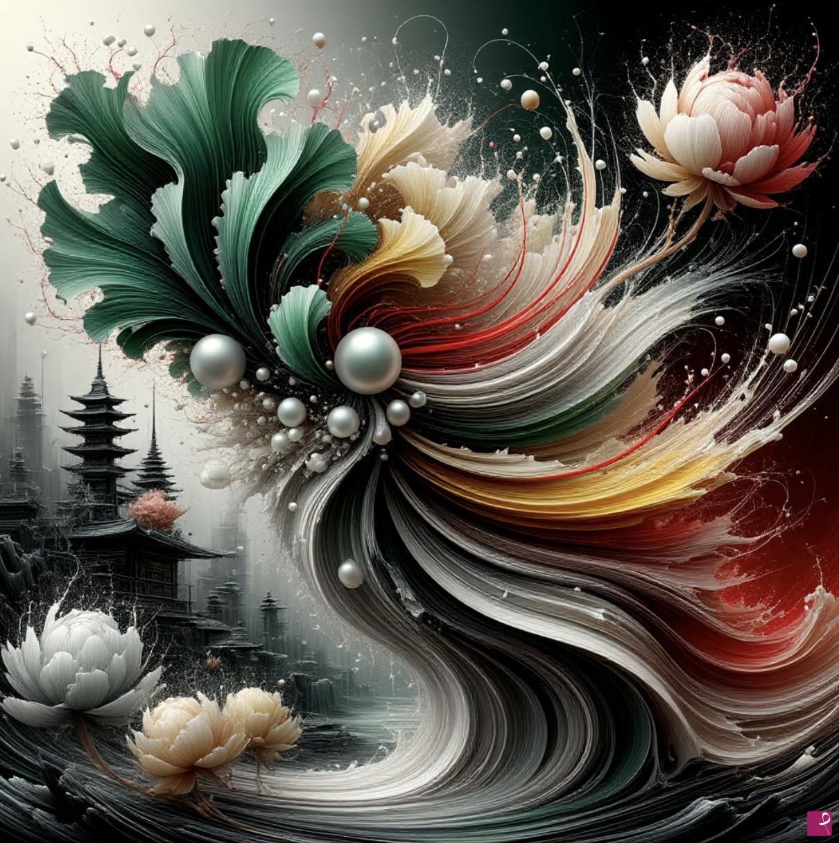 quadri in vendita online - Strong flowers 