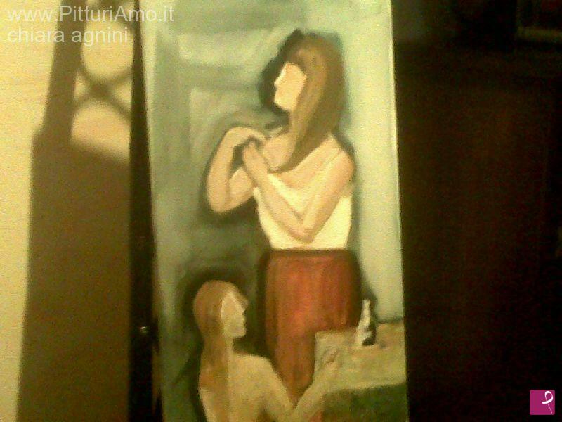 quadri in vendita online - studio a tempera di un quadro di Carra'