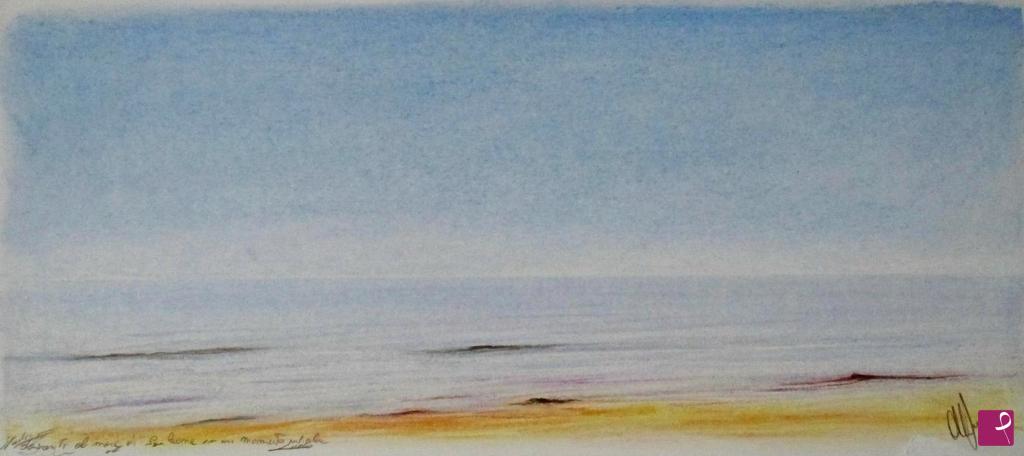 quadri in vendita online - studio " davanti al mare di San leone"