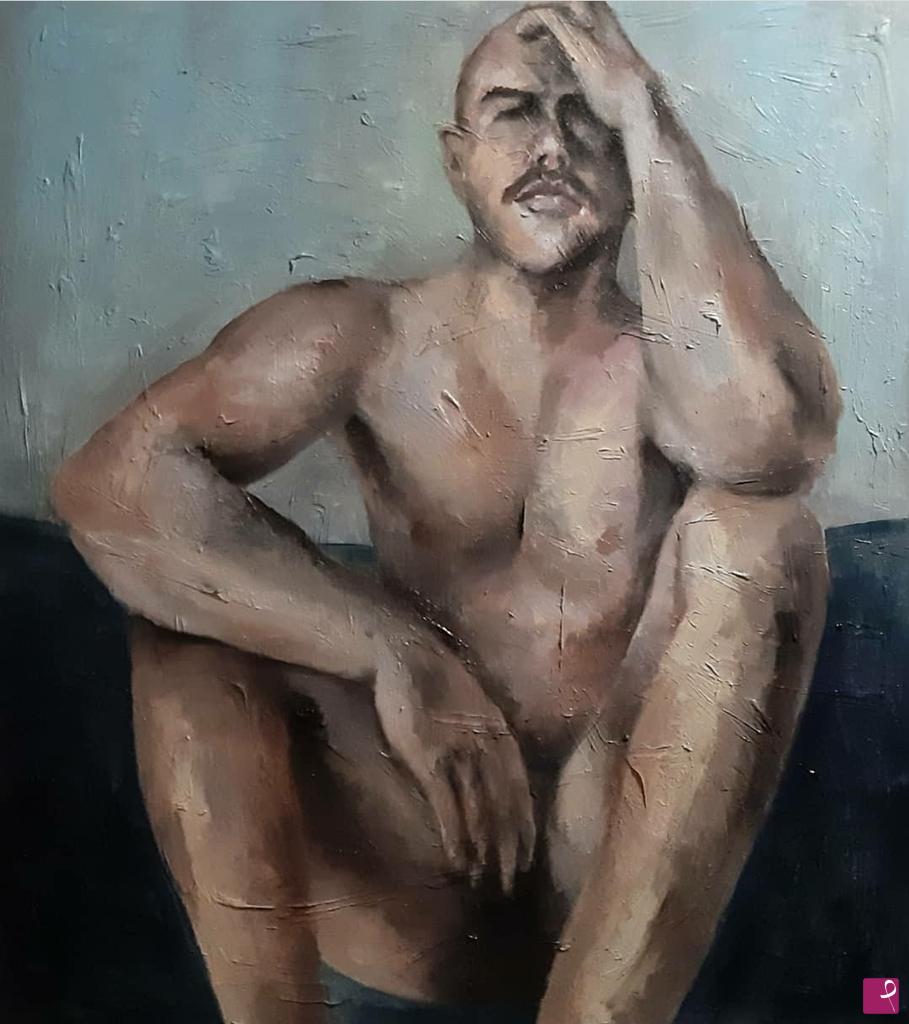 quadri in vendita online - Studio di nudo