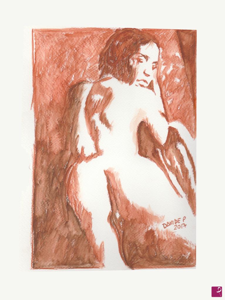 quadri in vendita online - Studio di nudo 3