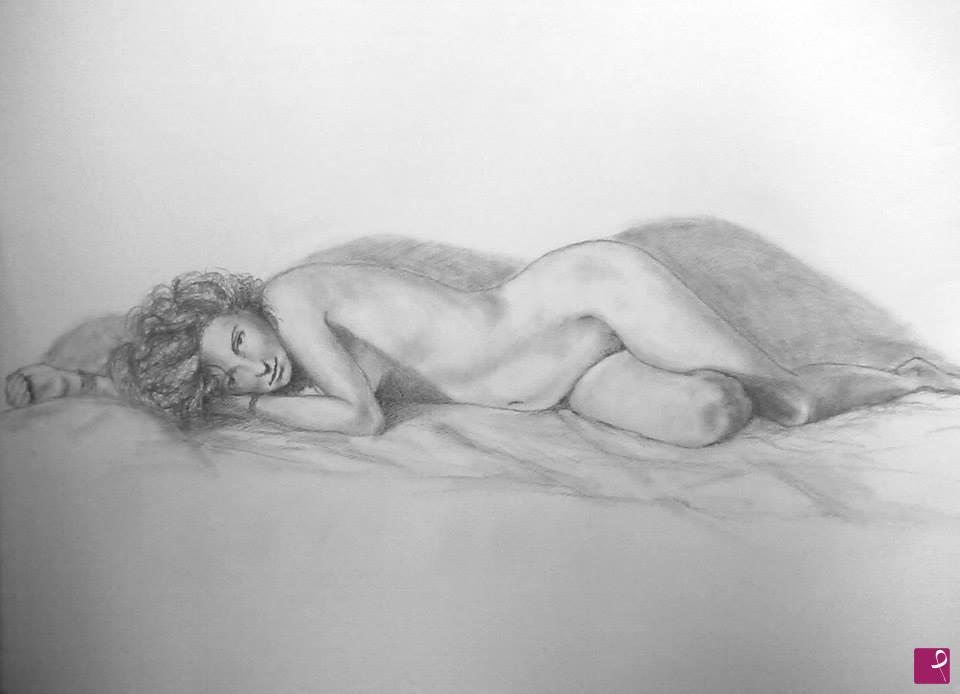 quadri in vendita online - Studio di nudo