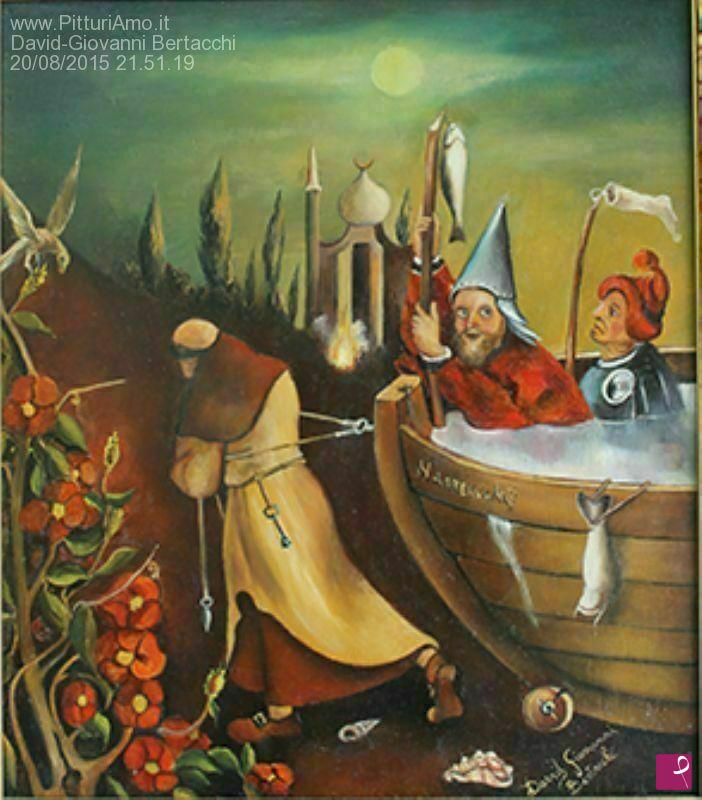 quadri in vendita online - "Stultifera Navis" (la nave dei folli)