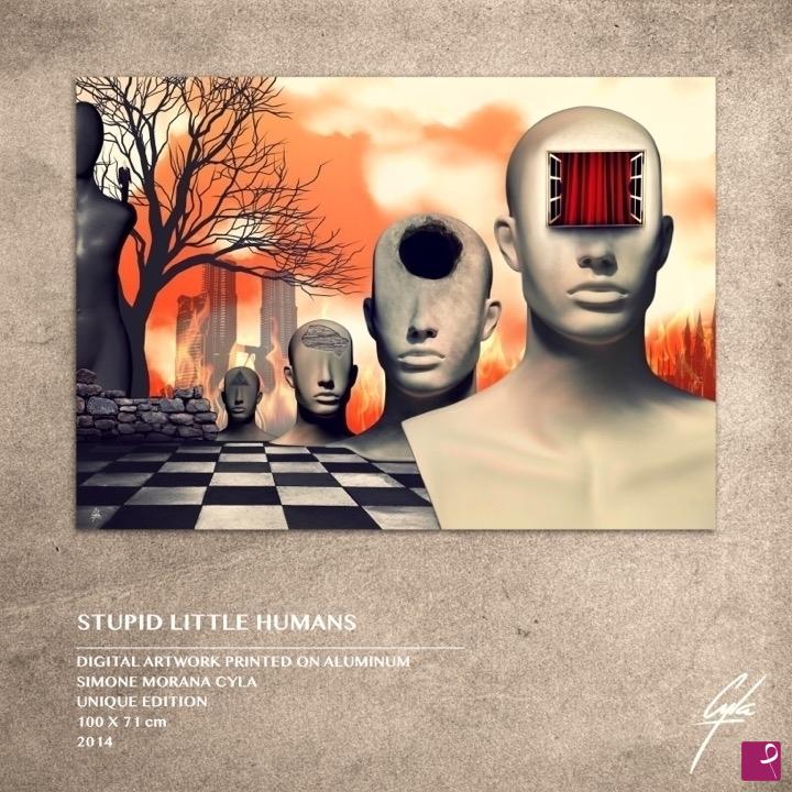 quadri in vendita online - STUPID LITTLE HUMANS