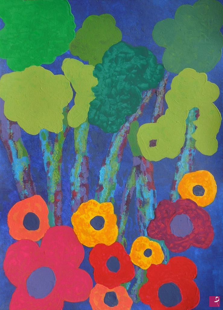 quadri in vendita online - Stylized landscape - 514