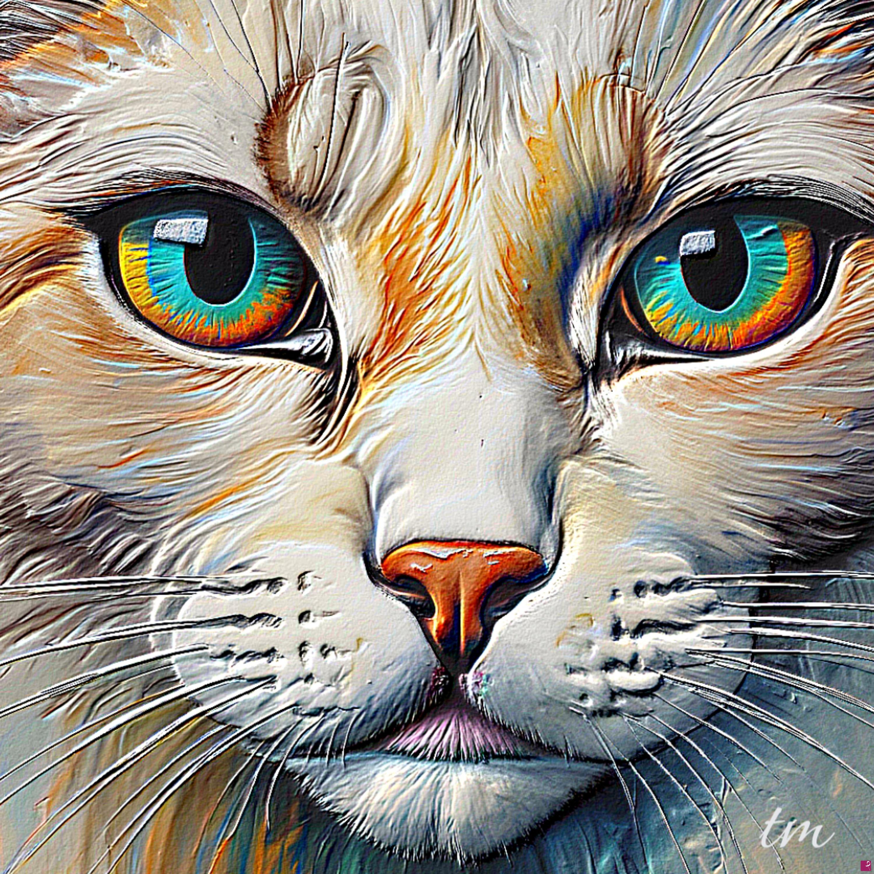 quadri in vendita online - SUA MAESTÀ IL GATTO 