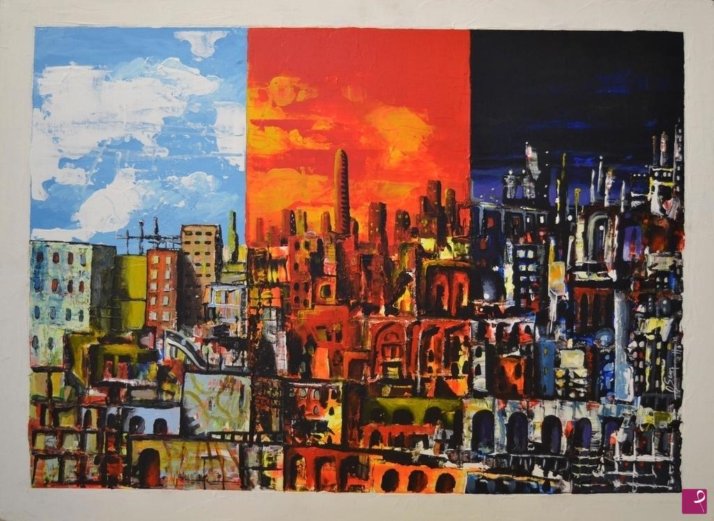 quadri in vendita online - Suburbia