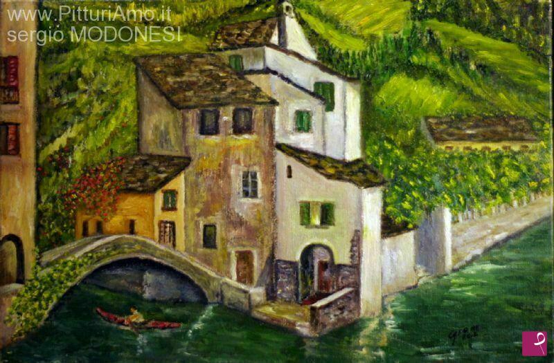 quadri in vendita online - sul lago d'iseo