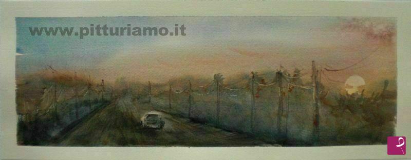 quadri in vendita online - sulla strada