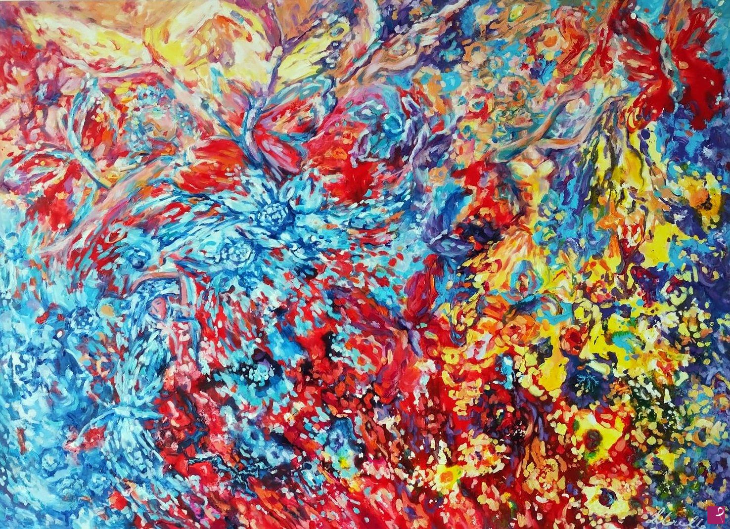 quadri in vendita online - SULLE ALI DI UN SOGNO