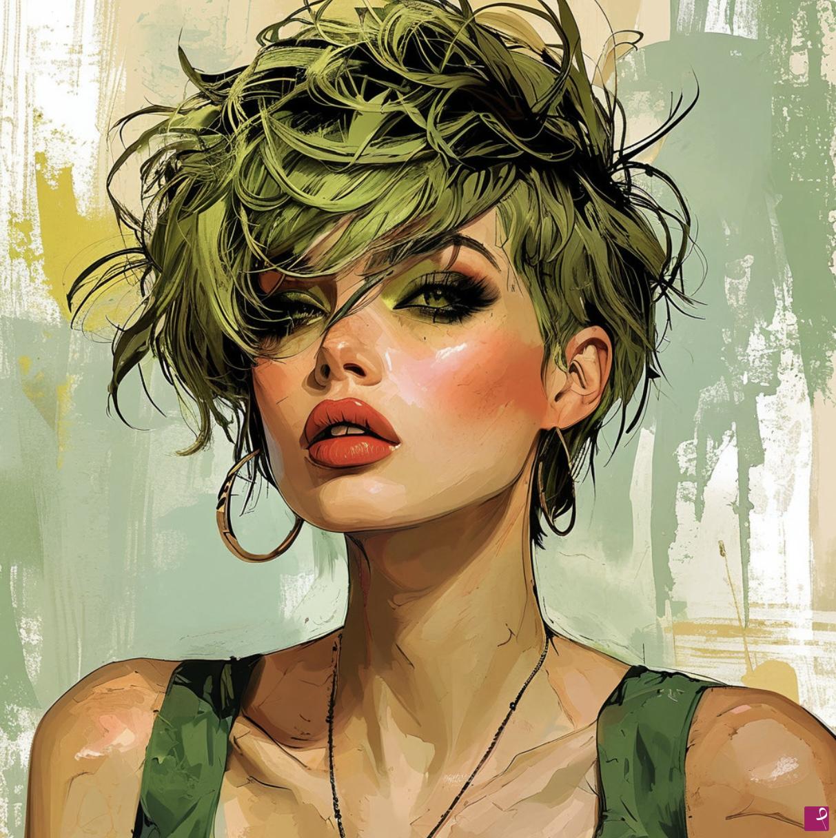 quadri in vendita online - Summer girl 2