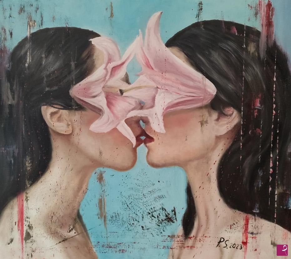 quadri in vendita online - Summer kiss