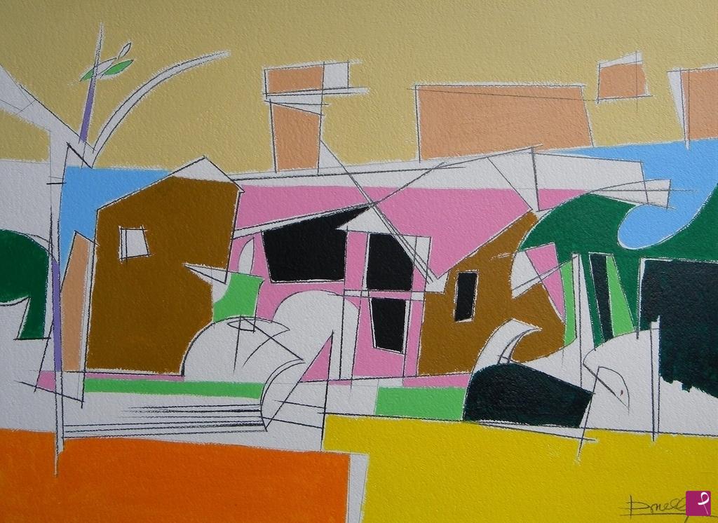 quadri in vendita online - Summer landscape