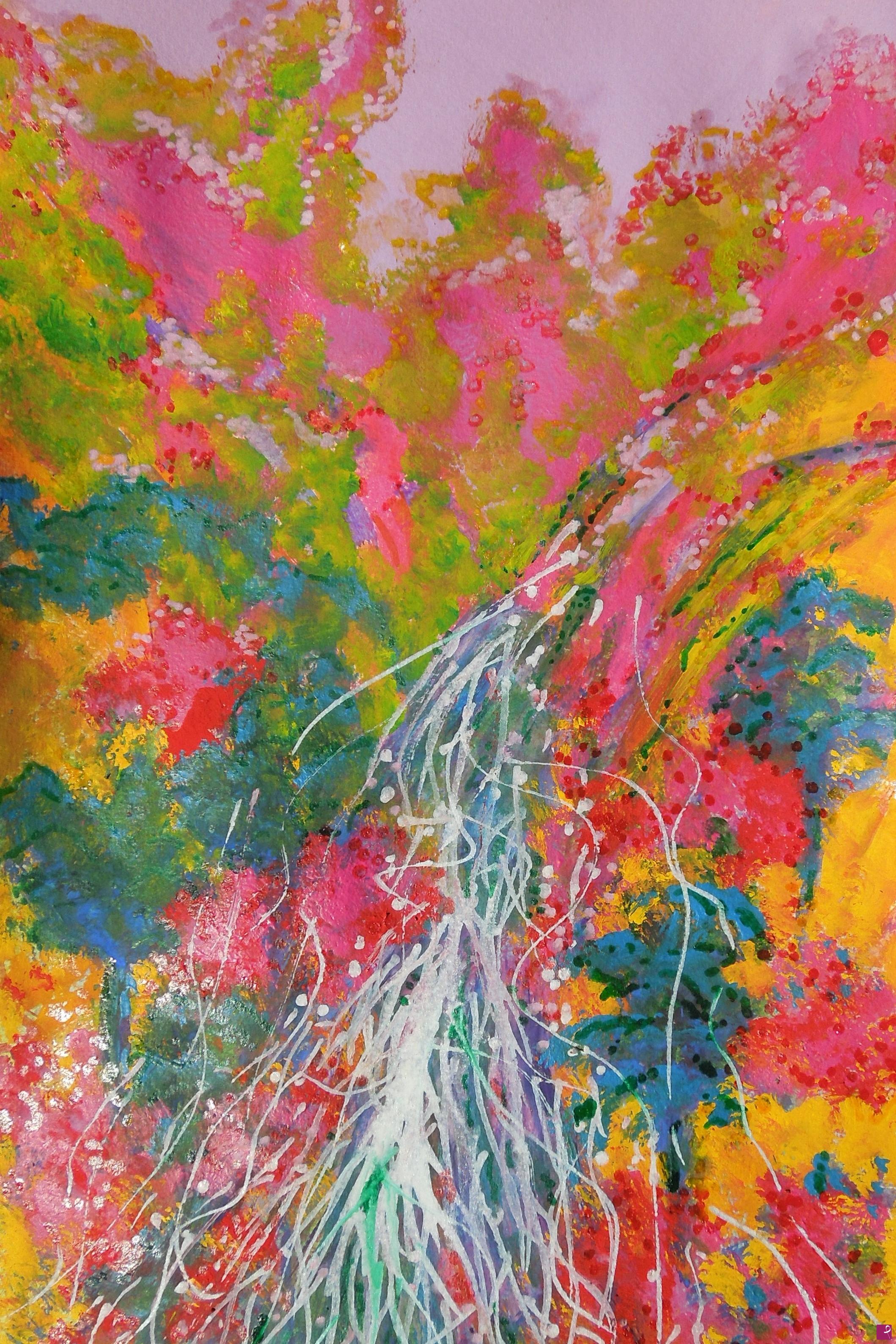 quadri in vendita online - Summer waterfall - 643