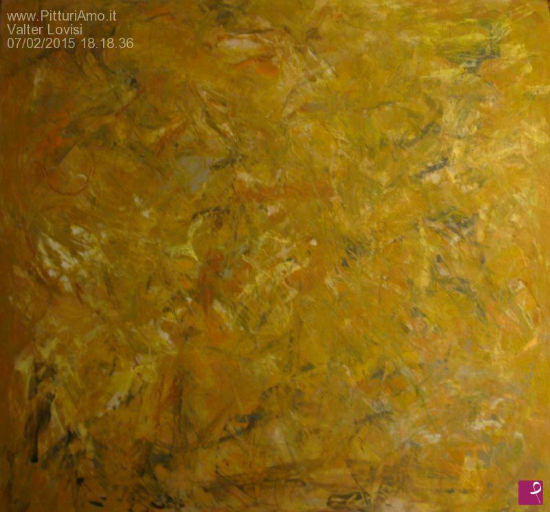 quadri in vendita online - Sun in an empty room (Golden soul)