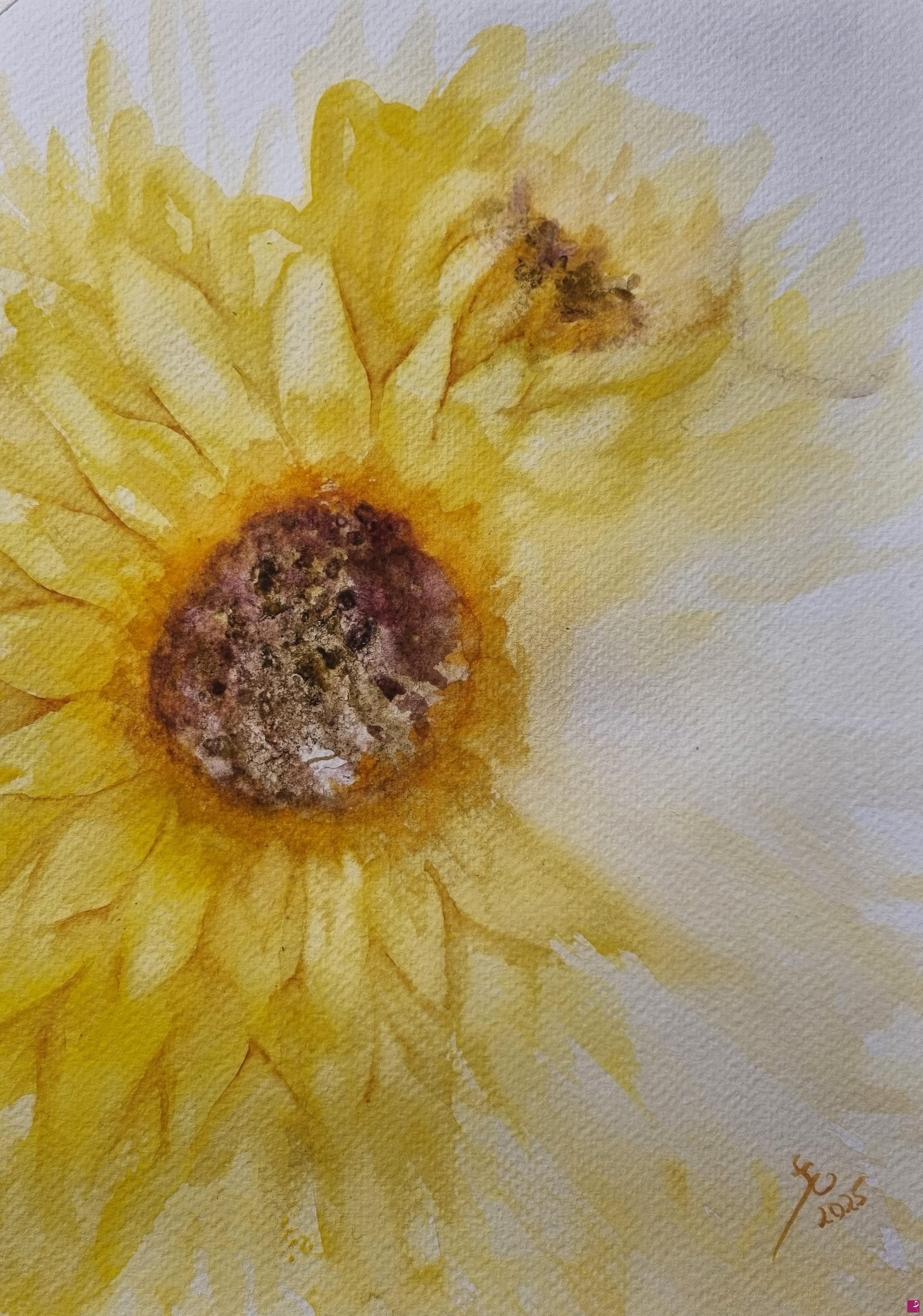 quadri in vendita online - Sunflower