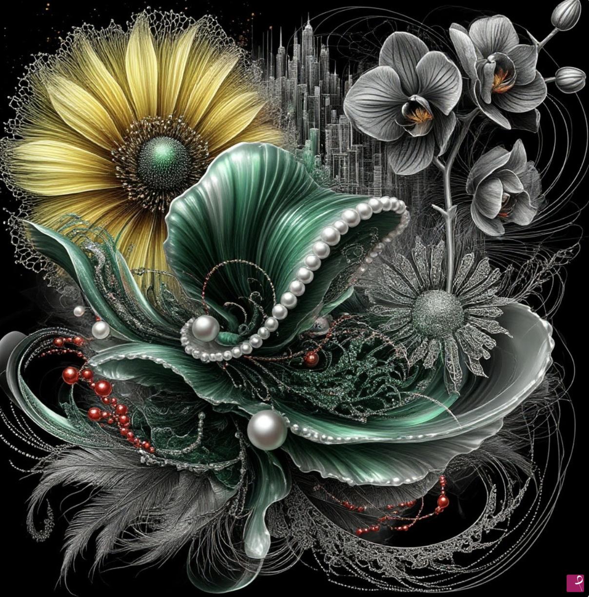 quadri in vendita online - Sunflower