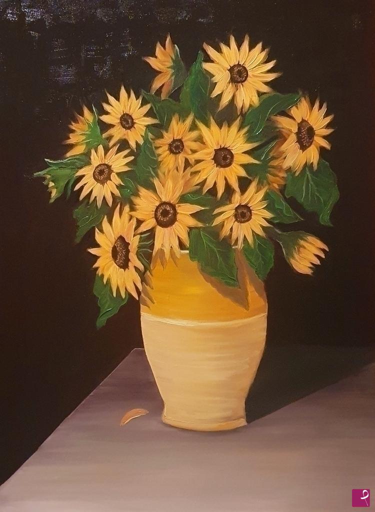 quadri in vendita online - Sunflowers 