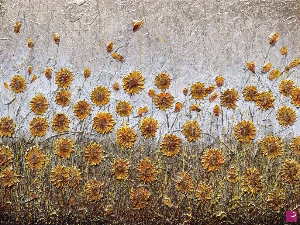 quadri in vendita online - Sunflowers