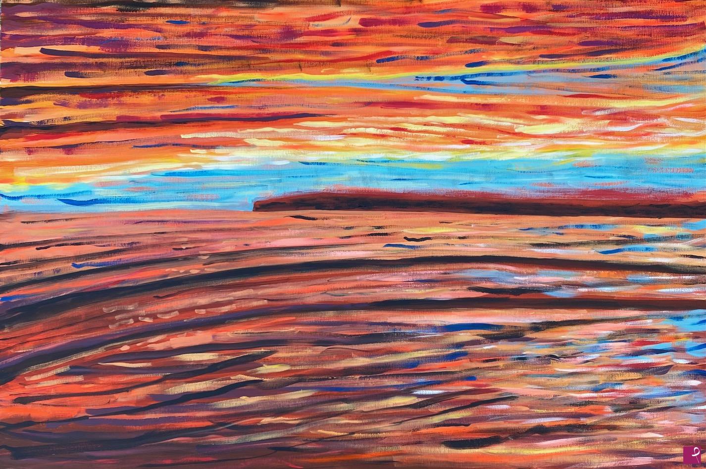 quadri in vendita online - Sunset