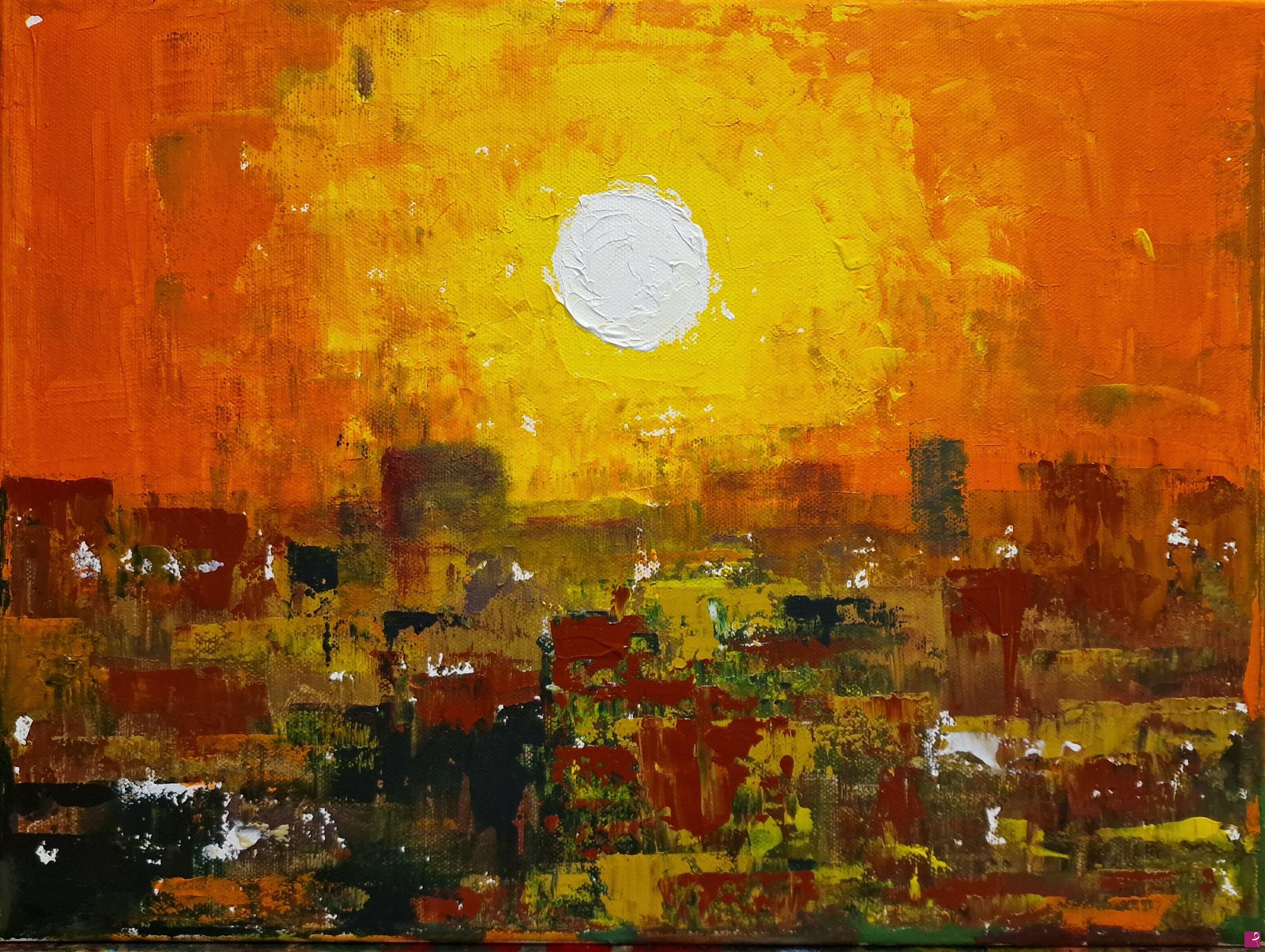 quadri in vendita online - Sunset