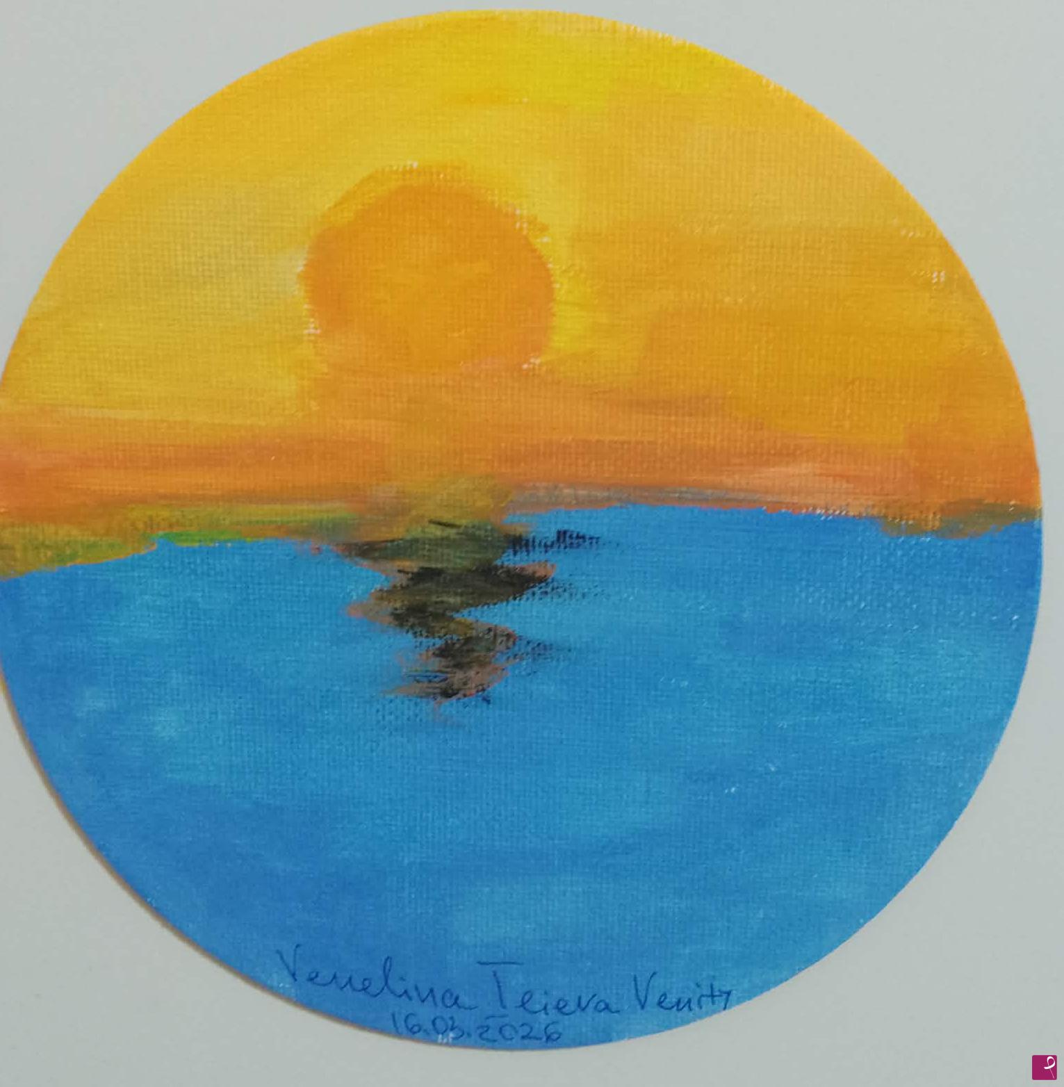 quadri in vendita online - Sunset