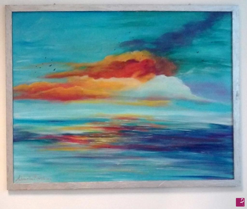 quadri in vendita online - Sunset