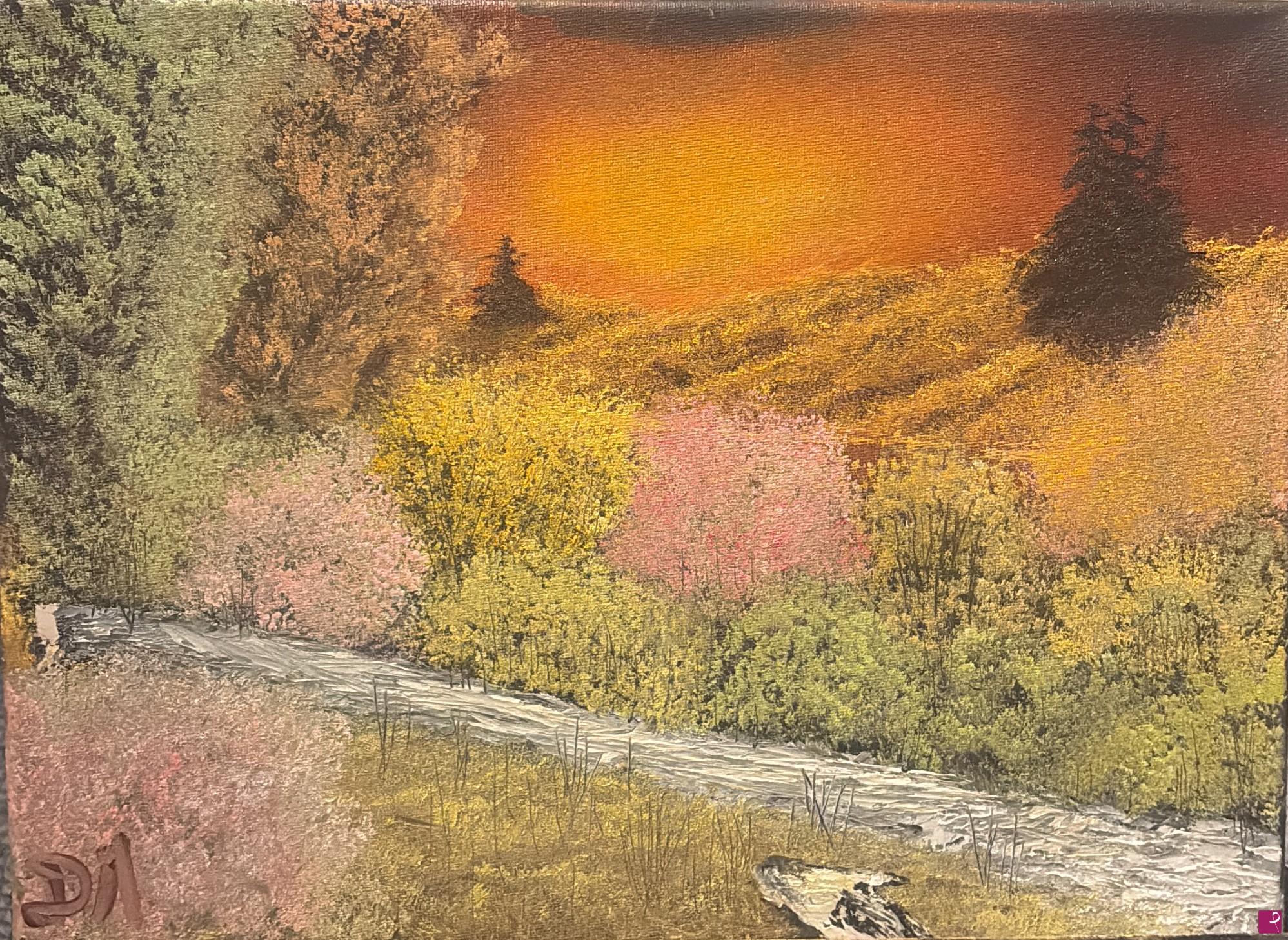 quadri in vendita online - Sunset hills