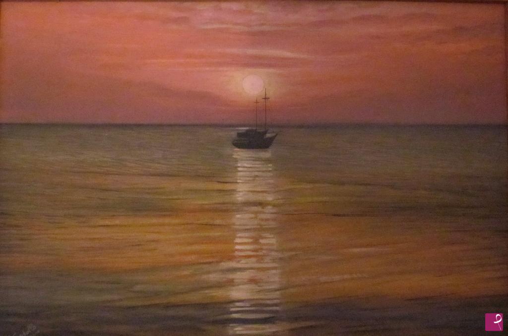 quadri in vendita online - Sunset in Langkawi