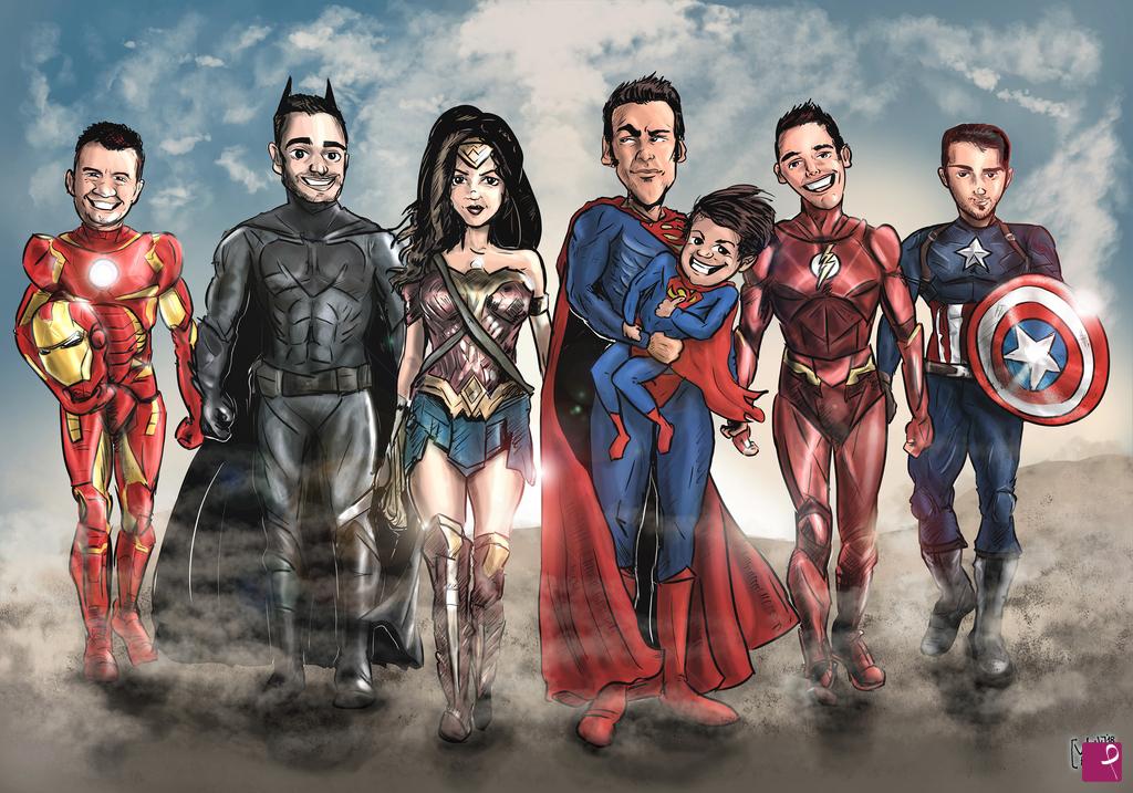 quadri in vendita online - Superfriends