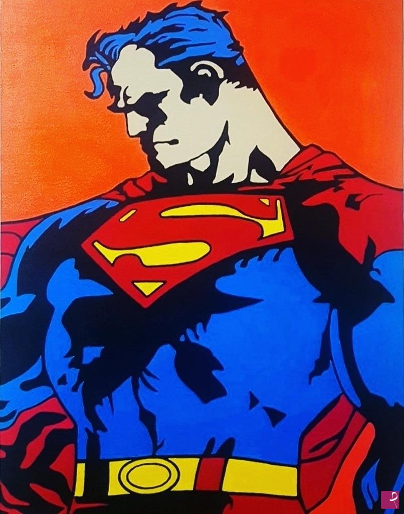 quadri in vendita online - Superman