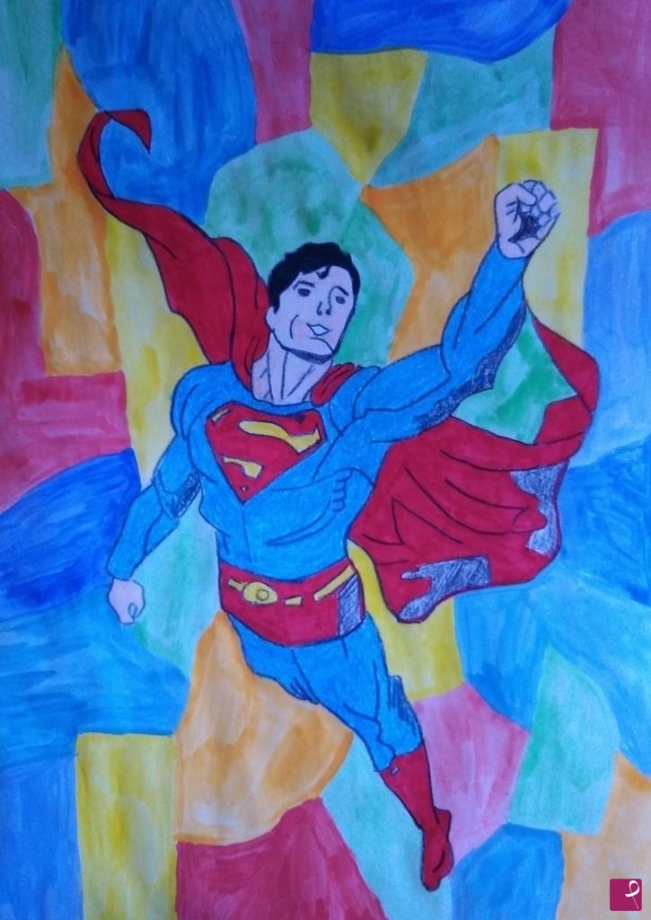 quadri in vendita online - Superman