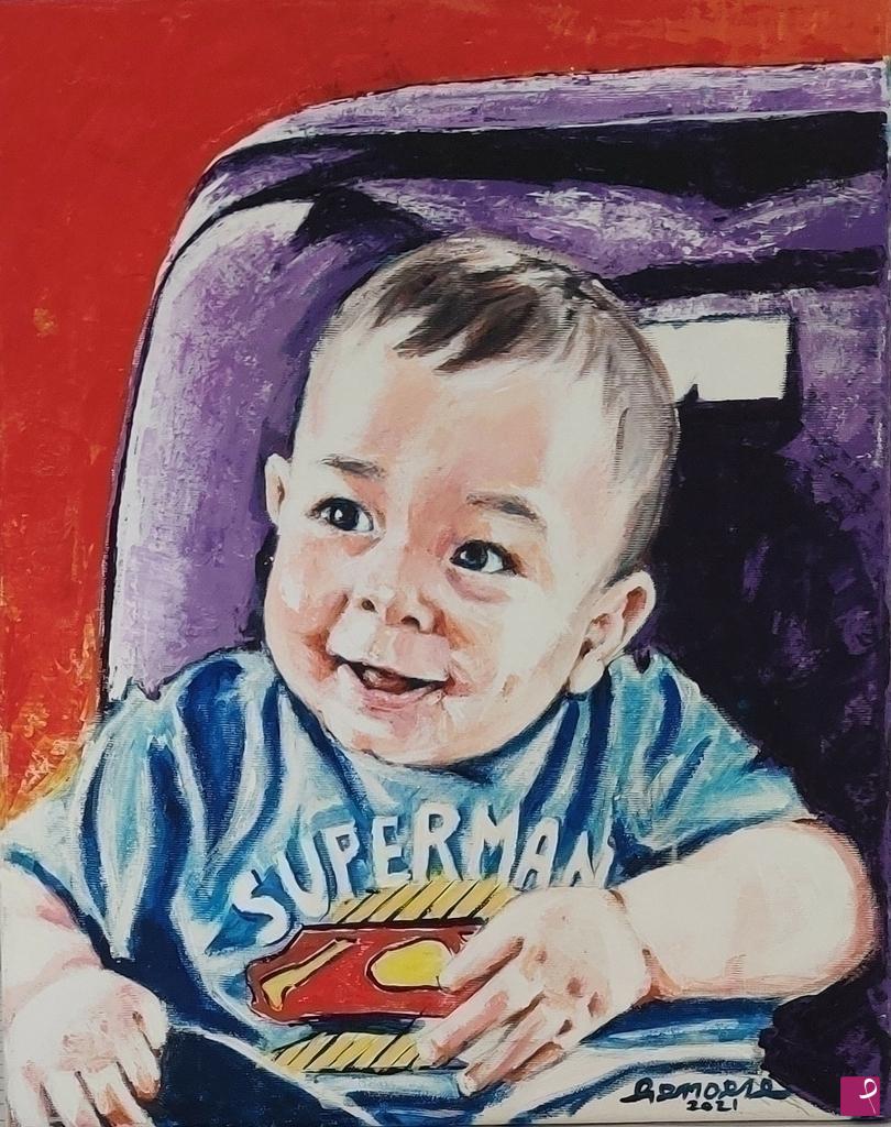 quadri in vendita online - Superman