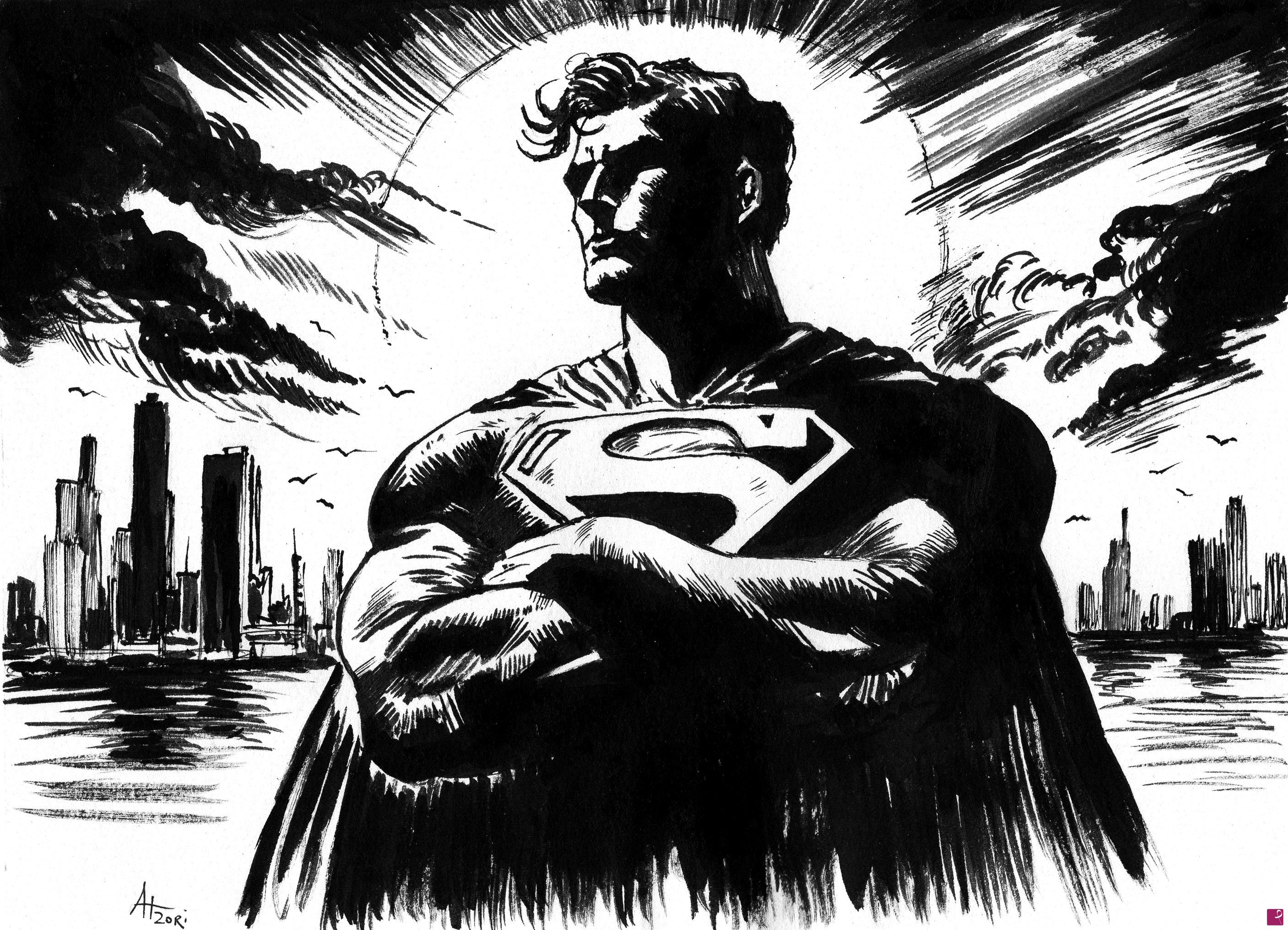 quadri in vendita online - SUPERMAN