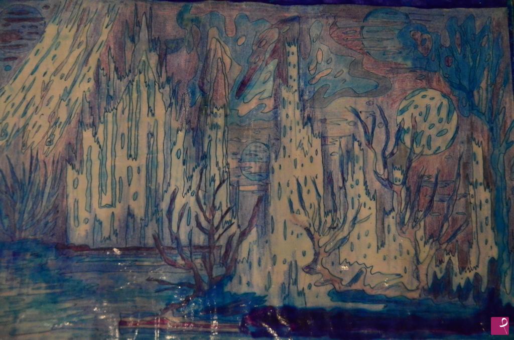 quadri in vendita online - SURREALISMO IMPRESSIONISTA NORDICO ACIDO