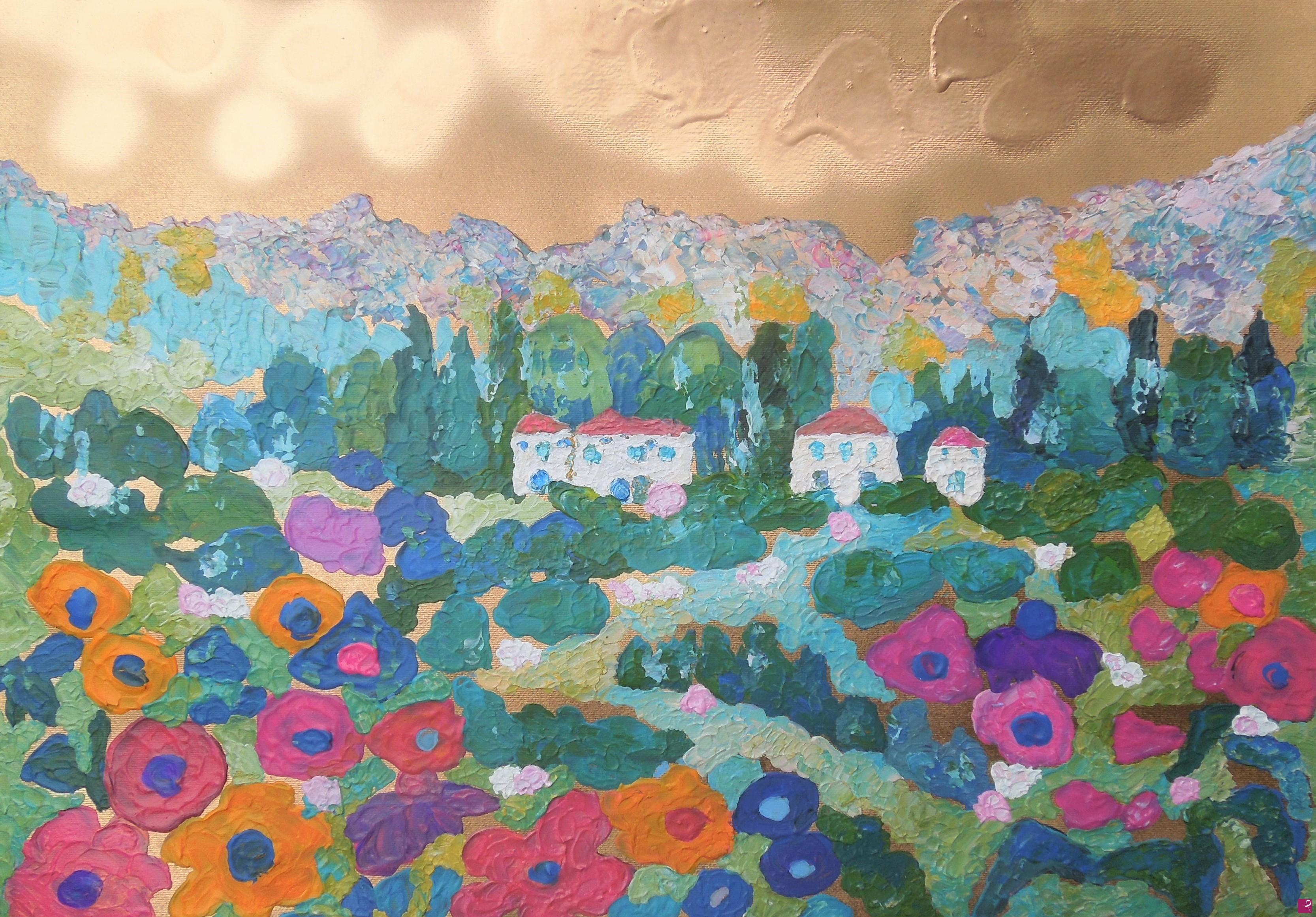 quadri in vendita online - Suspended landscape - 598