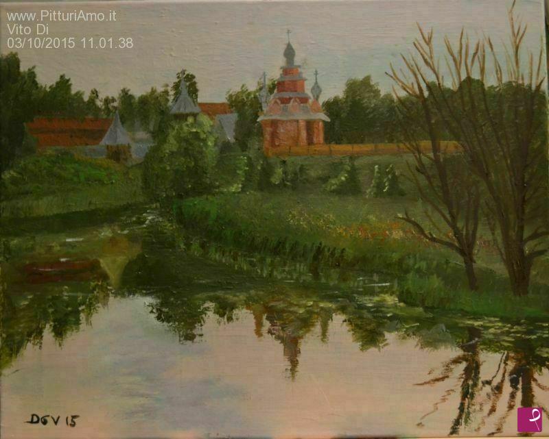 quadri in vendita online - Suzdal d'Estate