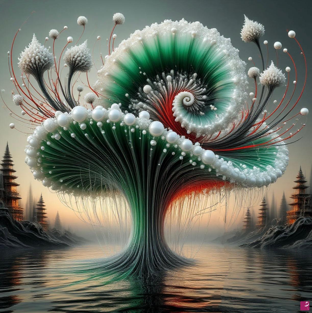 quadri in vendita online - Swamp Rose