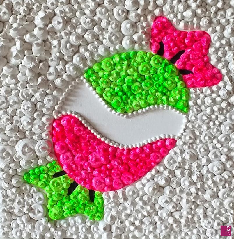 quadri in vendita online - "Sweet Dreams - Fluo Candy"