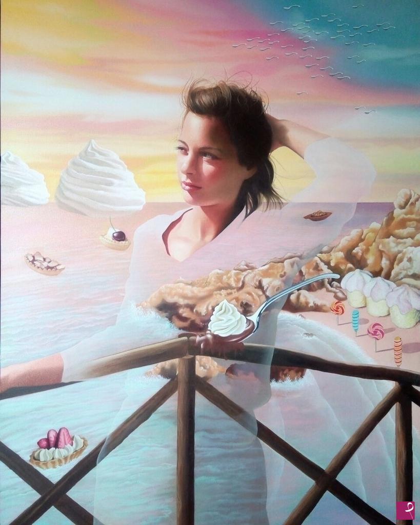 quadri in vendita online - Sweet Portrait