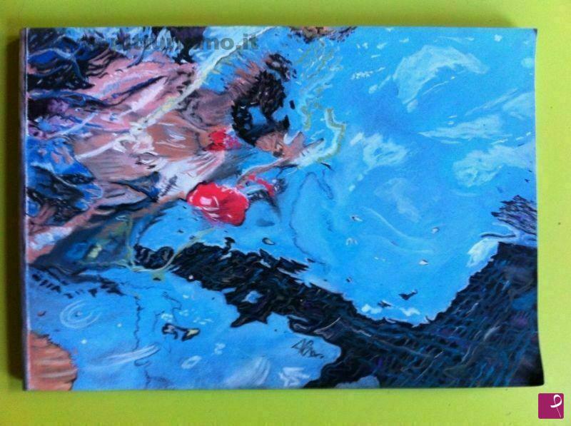 quadri in vendita online - Swimming