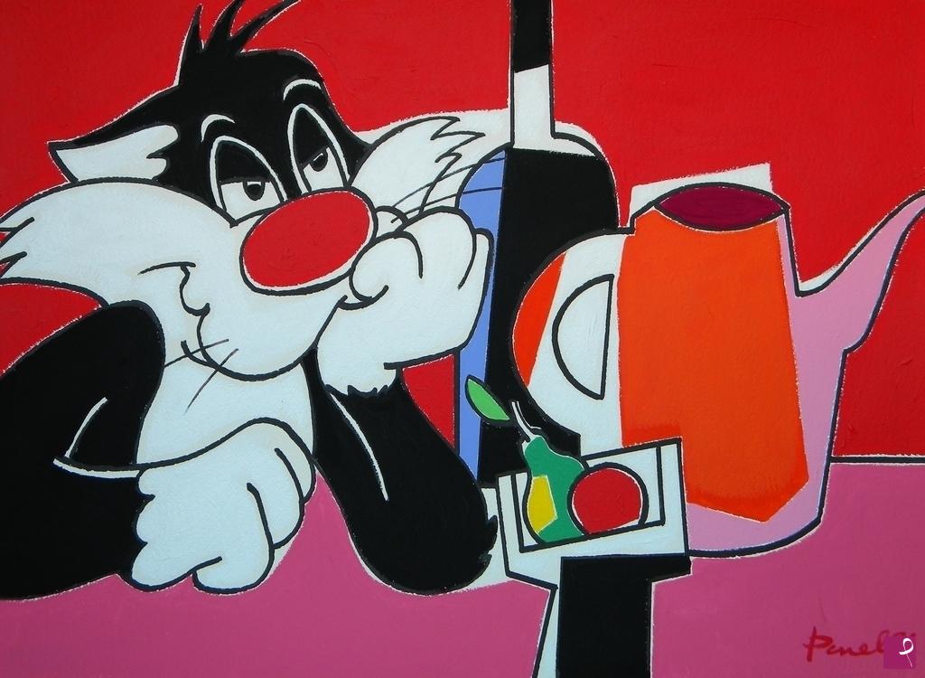 quadri in vendita online - Sylvester and still life